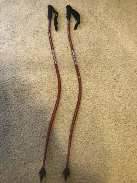 Used 48in (120cm) Swix Racing Race Composite DH/SG Ski Poles