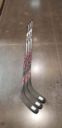 3 pack - New Senior Bauer Left Hand Vapor LTX Pro Hockey Stick Mid Pattern