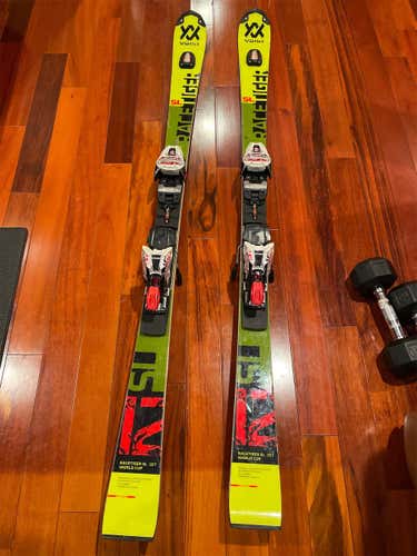 Unisex 2019 Racing Racetiger World Cup SL With Bindings Max Din 16 Skis