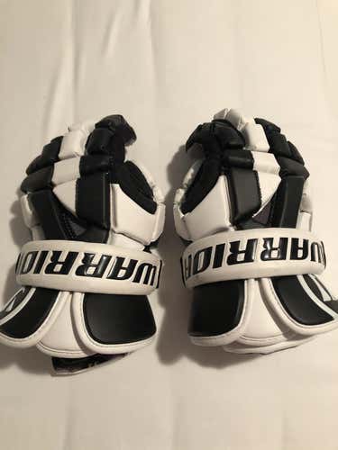 Used Warrior Riot Lacrosse Gloves 13"