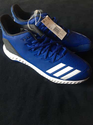 Blue Men's Metal Low Cut