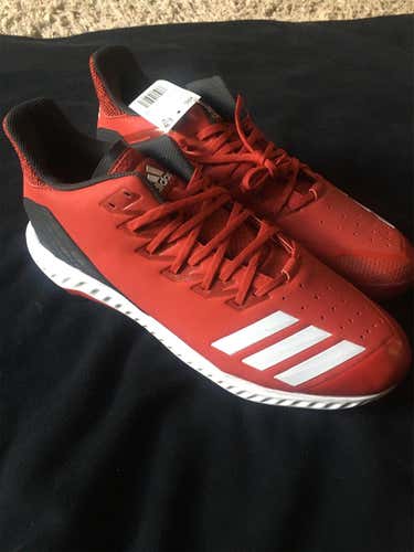 Red Men's Metal Low Cut