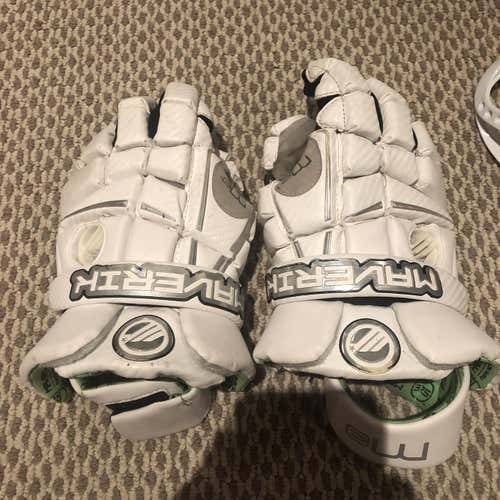 Used Maverik M3 13" Lacrosse Gloves