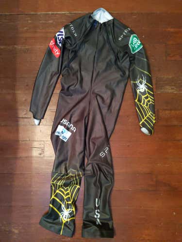 US Ski Team 2019-2020 brand new Unisex Medium Spyder Ski Suit FIS Legal