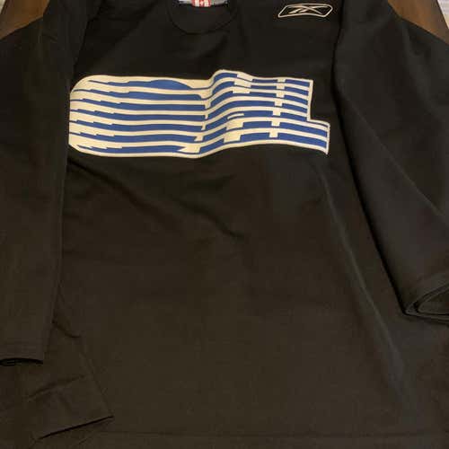 Black Adult Size 56 Reebok Pro Stock Jersey OHL