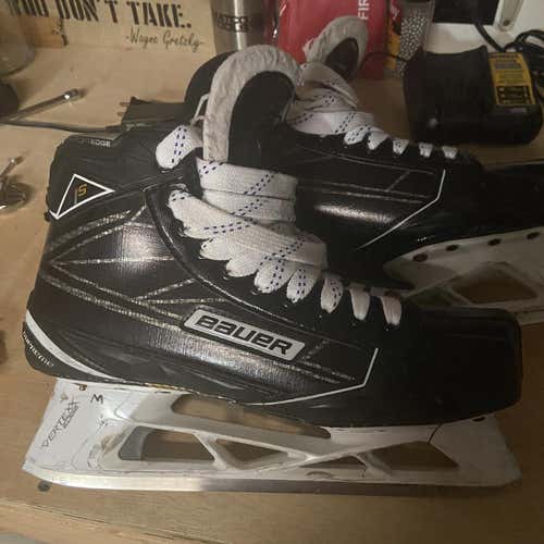 Senior Bauer Supreme 1S Regular Width  Size 10 Hockey Goalie Skates