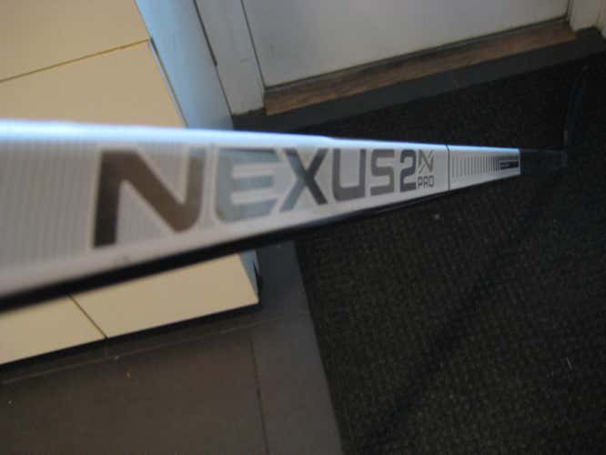 New Senior Bauer Left Nexus 2N Pro Hockey Stick P88  87 Flex  (WHITE) PRICED TO SELL