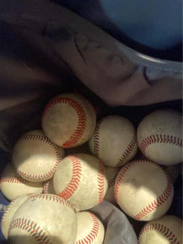Used Rawlings  Baseballs