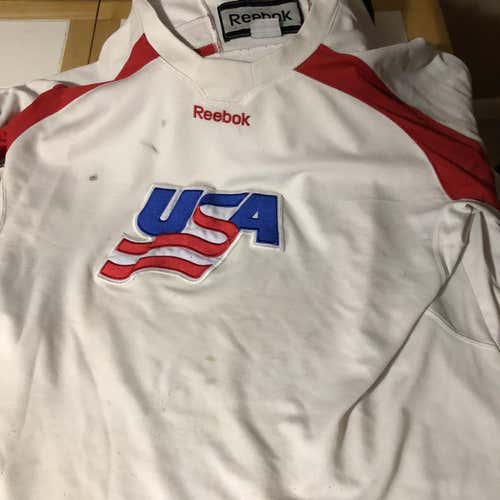 White Adult XXXL Reebok Pro Stock Jersey