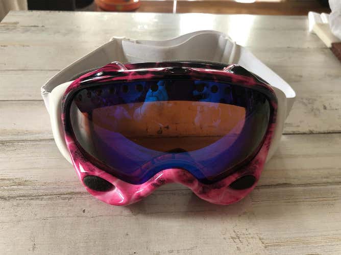 Pink New Oakley A frame Snowboard Goggles