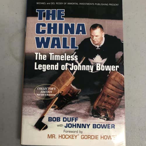 NEW Johnny Bowers Book "China Wall"