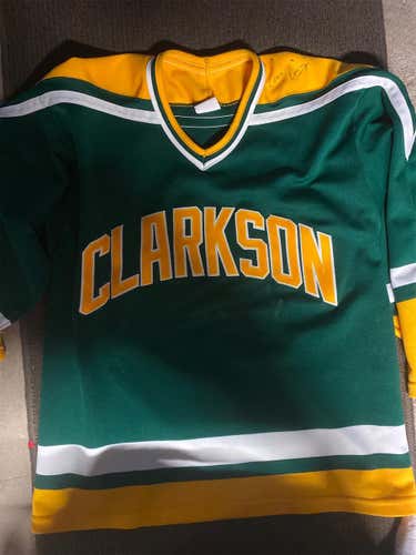 Signed 1980 Clarkson Game Jersey