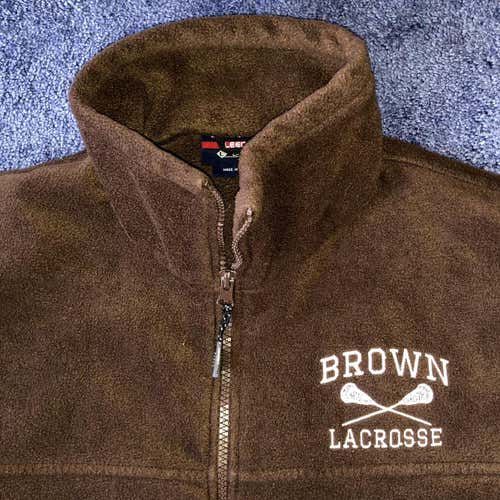 Brown University Lacrosse Full Zip Fleece
