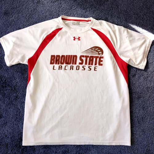 Brown University “State” Lacrosse Under Armour Shooting Shirt
