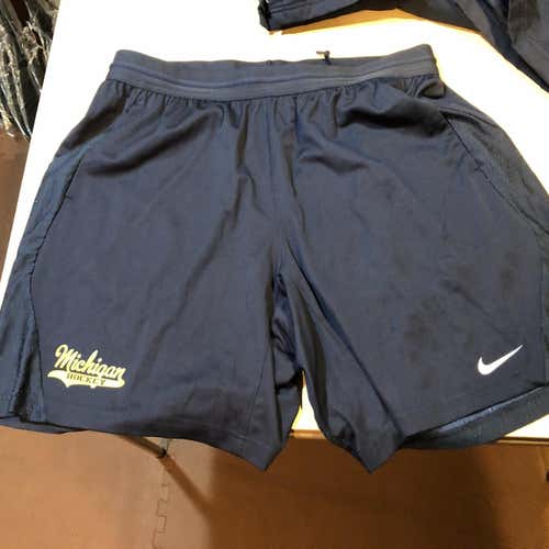 University Of Michigan Hockey Nike Shorts XL
