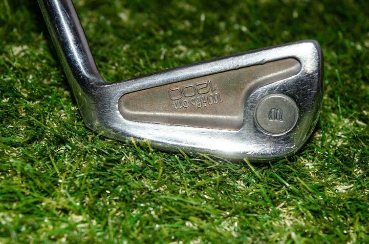 Wilson 1200 6 Iron Right Handed 36.5" Steel Stiff New Grip