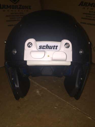 USED SCHUTT VENGEANCE PRO ADULT FOOTBALL HELMET - LARGE - FLAT BLACK