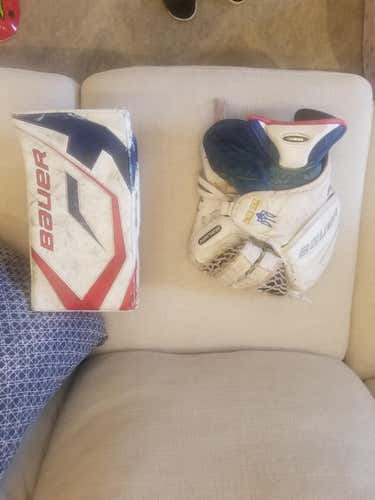 Blue Senior Used Bauer Regular Supreme One80