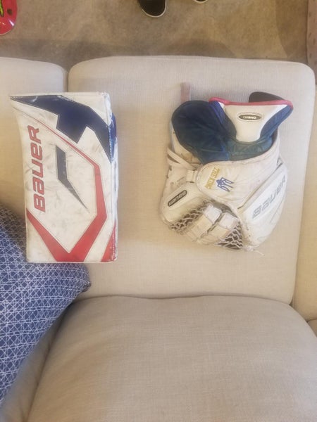 Blue Senior Used Bauer Regular Supreme One80