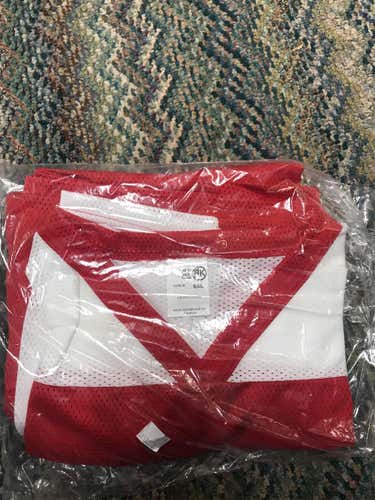 New Athletic Knit Size 5XL Box Goalie JerseyRed Adult  Other Jersey