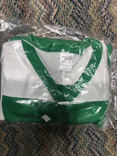 New Athletic Knit 5XL  Box Lacrosse Goalie Cut JerseyGreen Adult  Other Jersey