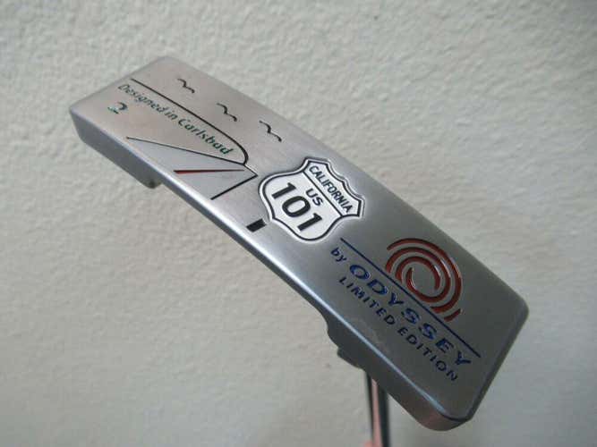 MINT CALLAWAY ODYSSEY LIMITED EDITION CALIFORNIA US 101 CARLSBAD 35.25" PUTTER