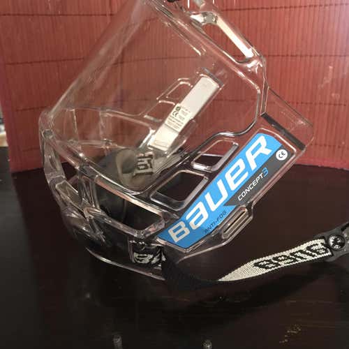 Bauer Concept 3 Hockey Face Shield Large