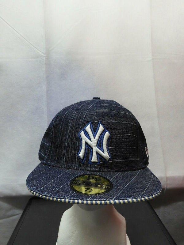 NY Yankees Fitted Hat Size 7 5/8 American Needle All Over Yankees Caps Rare  OG