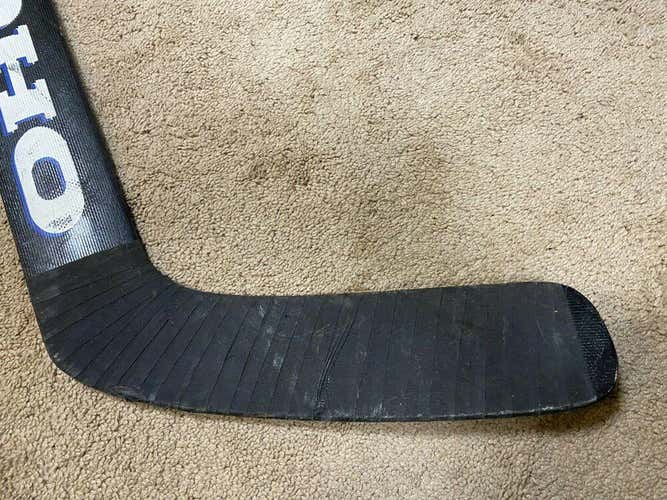 FELIX POTVIN 93'94 Signed Toronto Maples Leafs NHL Game Used Hockey Stick COA