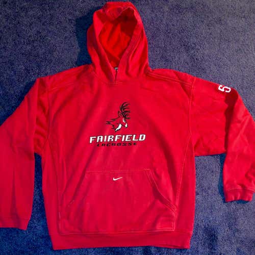 Fairfield University Lacrosse #5 Nike Sweatshirt