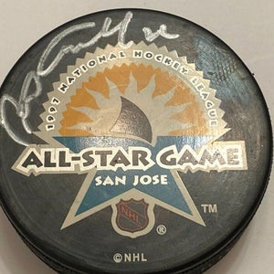 DINO CICCARELLI 1997 All Star Game AUTOGRAPHED Signed NHL Hockey Puck COA