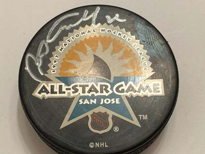 DINO CICCARELLI 1997 All Star Game AUTOGRAPHED Signed NHL Hockey Puck COA