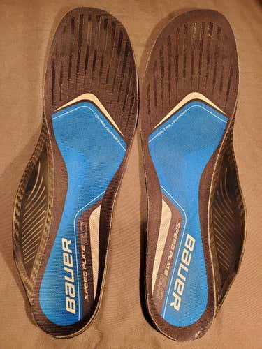 Used Once Bauer Speed Plate 2.0 Size 8
