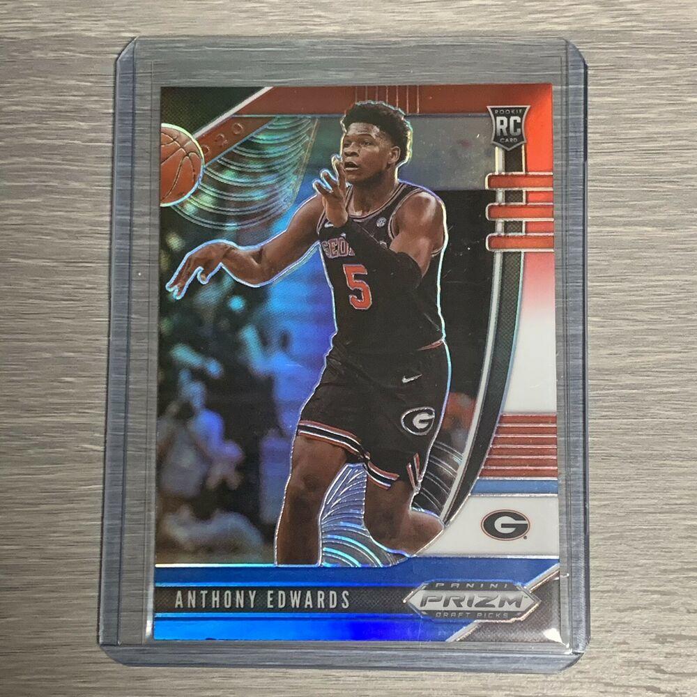  2020-21 Panini Prizm - Anthony Edwards - 1st Official Prizm Rookie  Card - Minnesota Timberwolves NBA Basketball Rookie Card RC #258 :  Collectibles & Fine Art