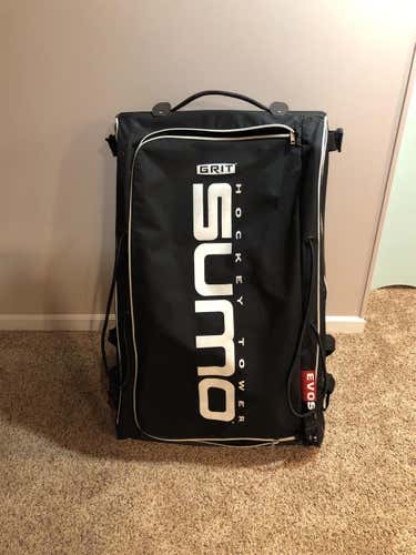 Used GRIT SUMO Hockey tower Goalie Bag 36”
