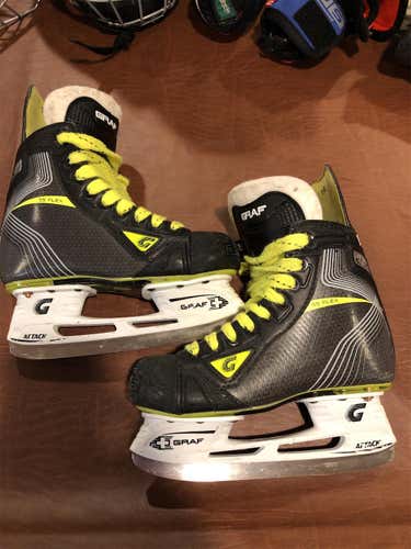 Junior Graf Supra G5035 Size 1 Hockey Skates