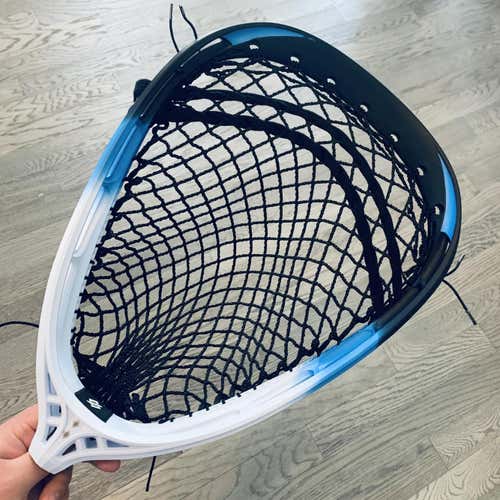 BRAND NEW StringKing Mark 2G w/ Grizzly 2s - Custom Dyed Goalie Head StringKing Black