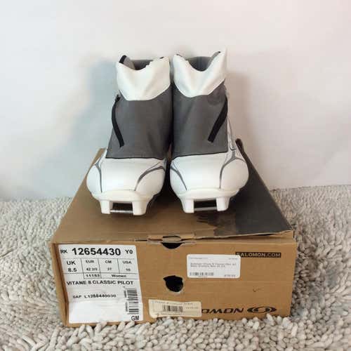 Size 10 New Women’s Salomon Vitane 8 SNS Pilot Cross Country Ski Boots
