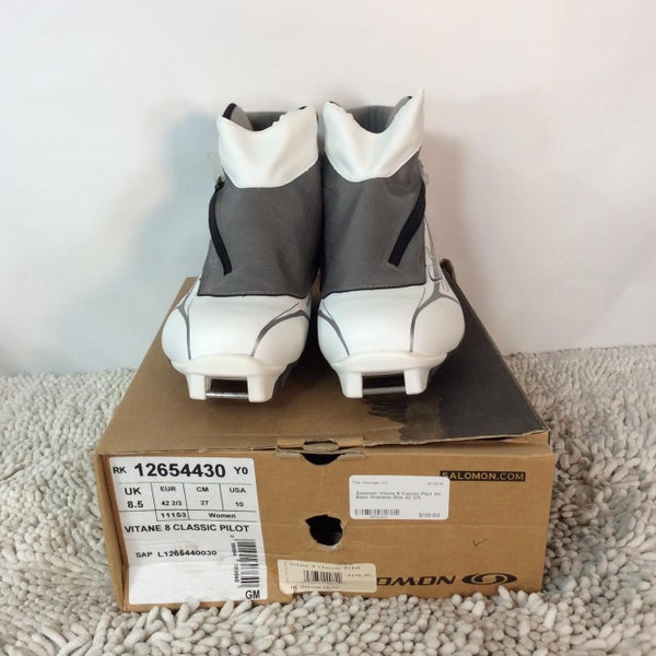 Size 10 New Women’s Salomon Vitane 8 SNS Pilot Cross Country Ski Boots