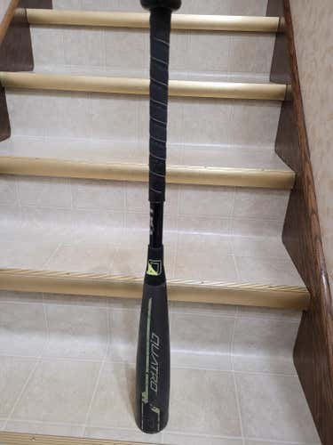 Used 2019 Rawlings Quatro Pro Bat (-10) 18 oz 28"