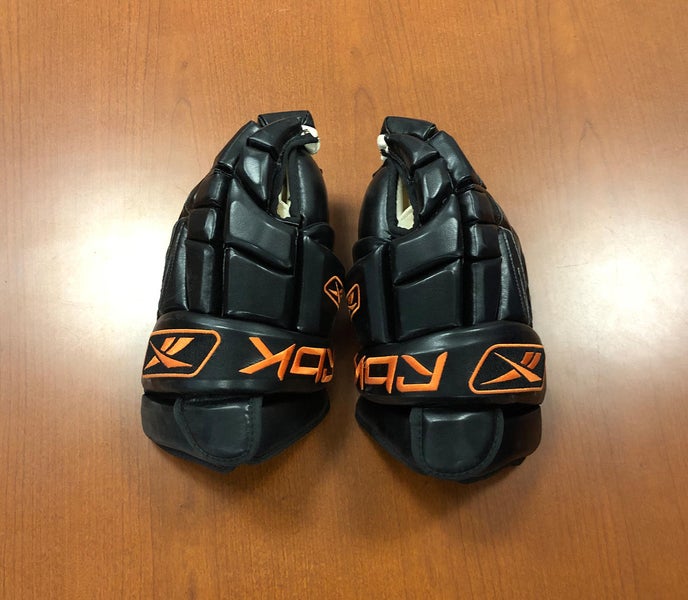 Black New Senior Reebok Gloves 14" Pro Stock - Anaheim Era