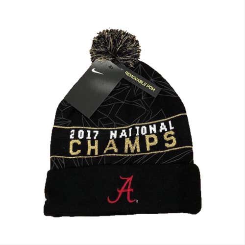 Nike Alabama Football 2017 National Champions Beanie