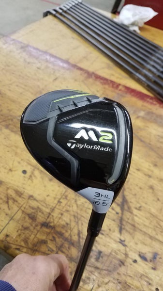 Used Men's TaylorMade Right Handed M2 3HL Fairway Wood Regular Flex 3 Wood
