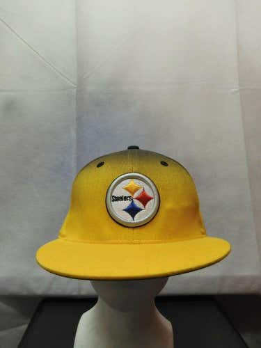 Pittsburgh Steelers Reebok Fitted Hat 6 7/8 NFL