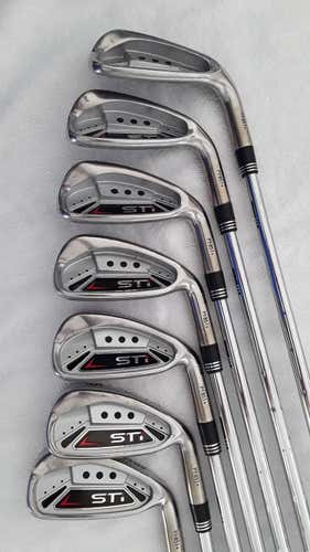 Golfworks Maltby STI Iron Set 5-9, PW, GW with KBS Flight shafts and Golf Pride grips
