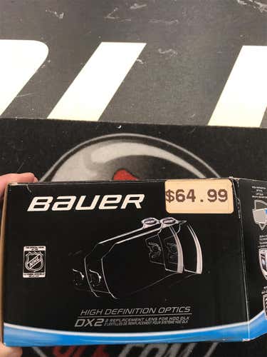 2 Pack Senior Bauer HDO Deluxe Visor Visor