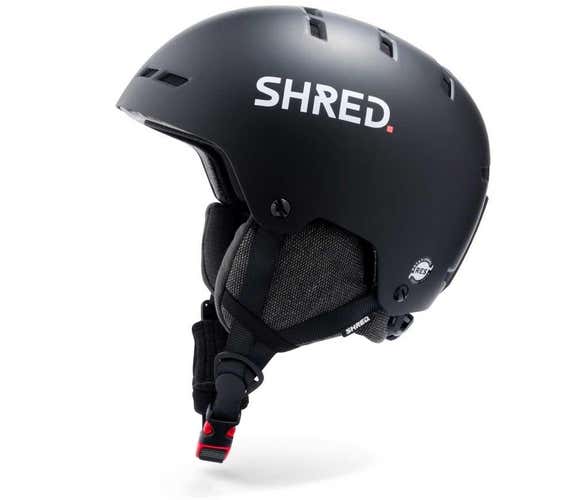 Black New Medium Shred Helmet Totality NoShock