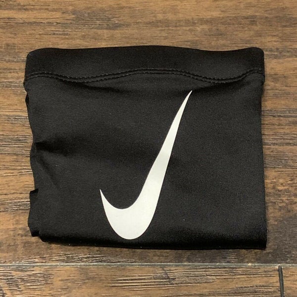 NIKE PRO COMBAT ELITE SLEEVE (White/Black/Black, Small/Medium)