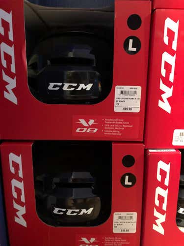 New CCM Vector V08 Helmet - Large