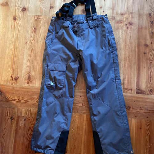 Gray Adult XL Spyder Ski Pants